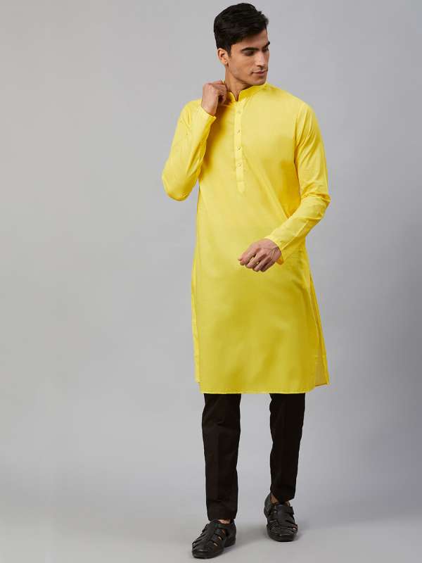 Solid on sale straight kurta
