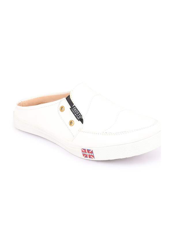 White Slip Ons Footwear - Buy White Slip Ons Footwear online in India