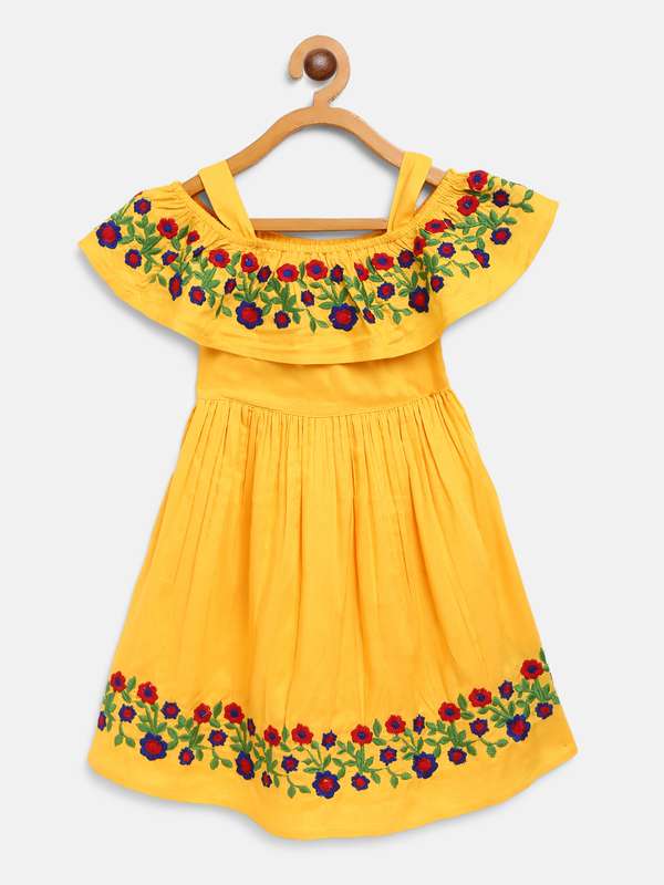 Myntra dress for baby girl clearance