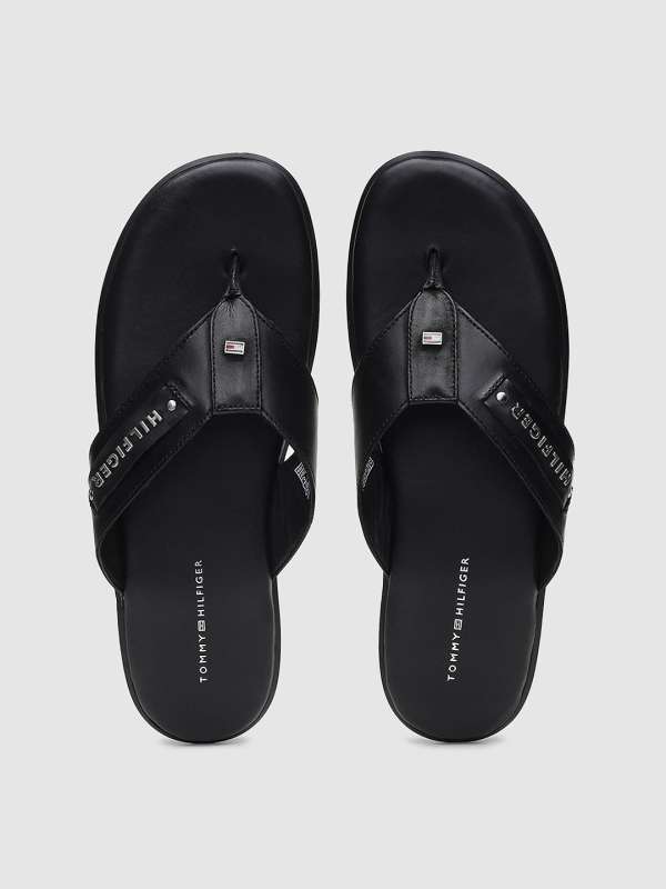 tommy hilfiger leather slippers