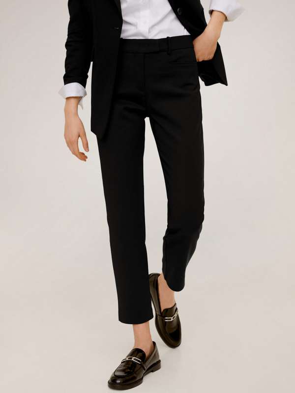 myntra women's formal pants