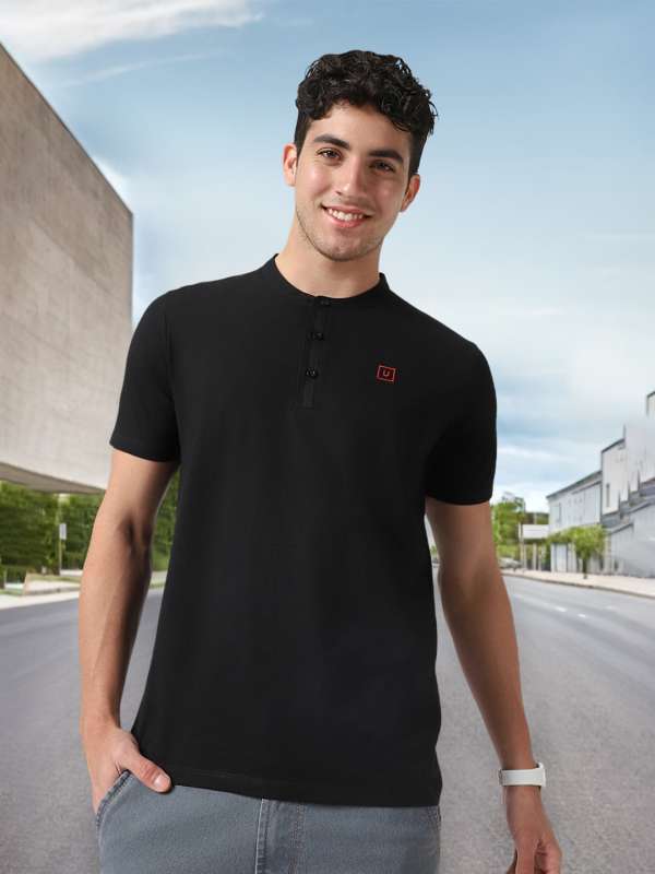 Adidas Originals Black Solid Mandarin Collar T Shirt 5427996.htm Buy Adidas Originals Black Solid Mandarin Collar T Shirt 5427996.htm online in India