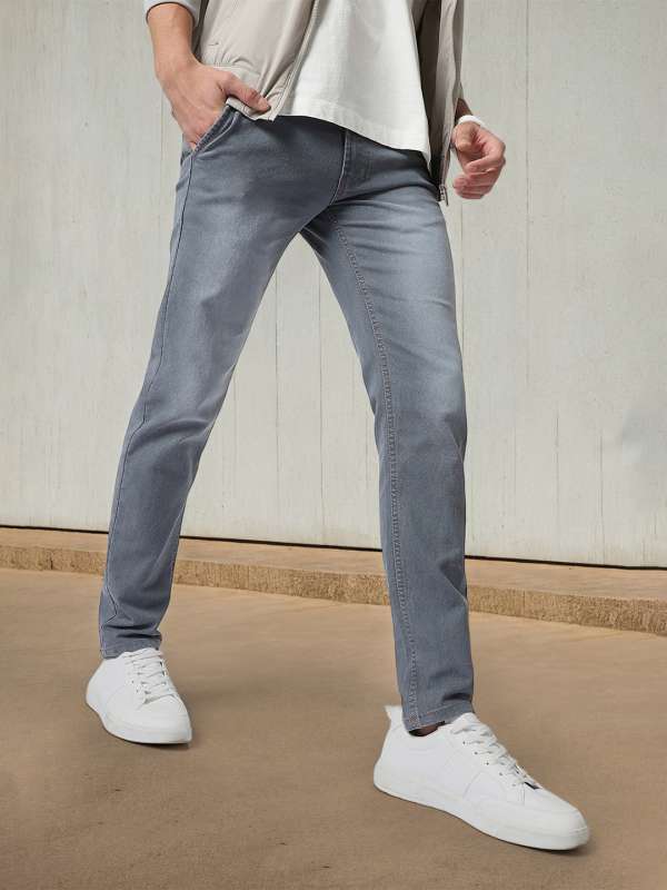 Lee cooper grey jeans best sale