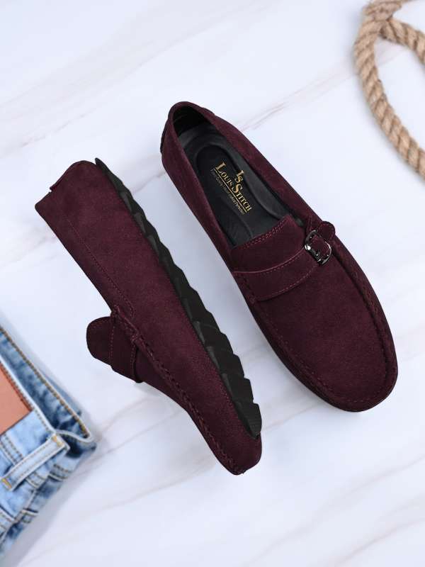 Buy LOUIS STITCH Men Classic Handmade Suede Driving Loafers Casual Shoes for Men 11678588 Myntra