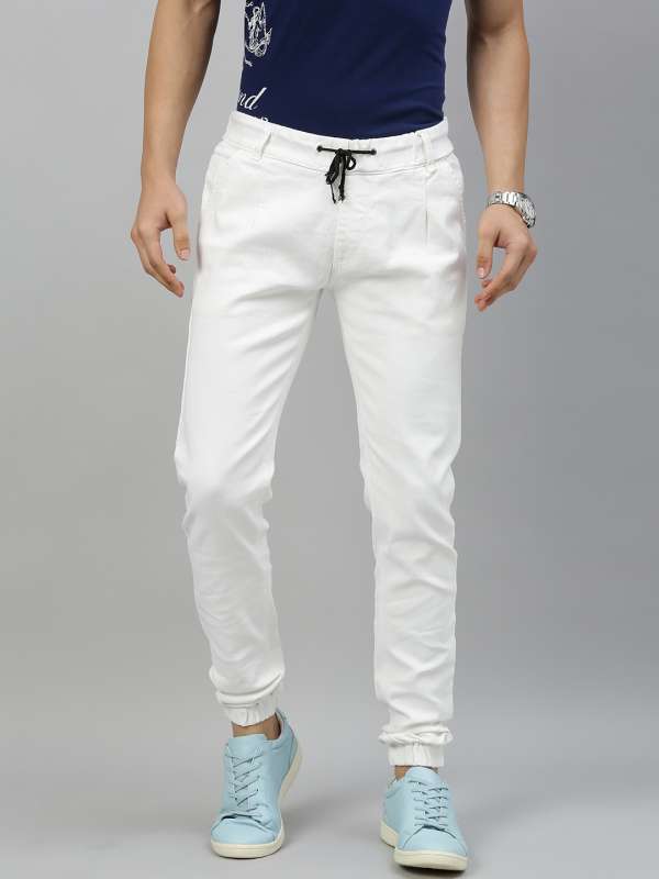Myntra white jeans