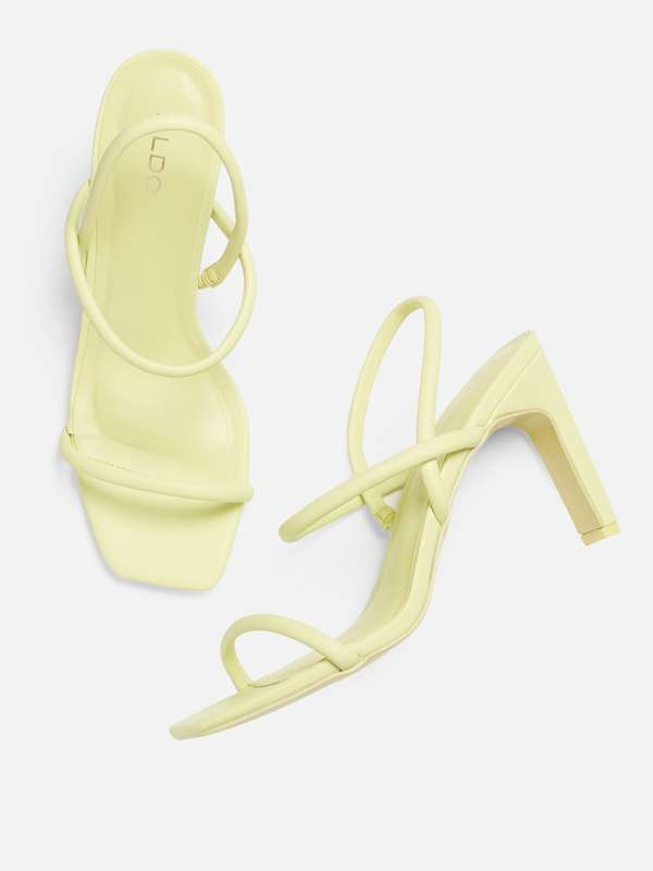 aldo lime green shoes