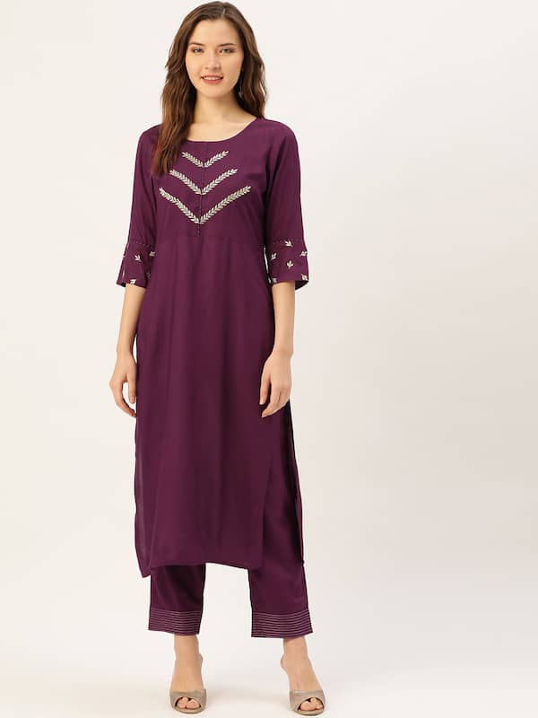 Trendy and Cool 10 Superb Kurtis with Palazzos Options Plus Tips to Carry  the Look off Well