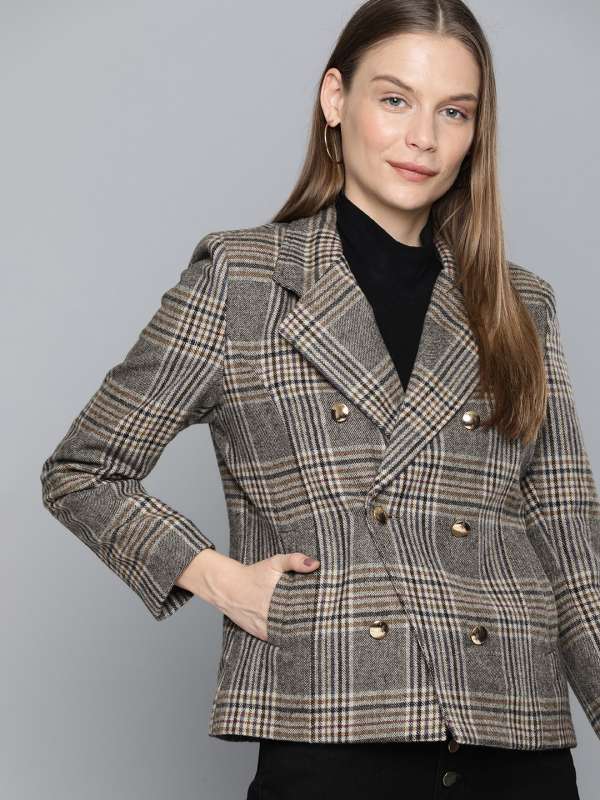 womens blazer myntra