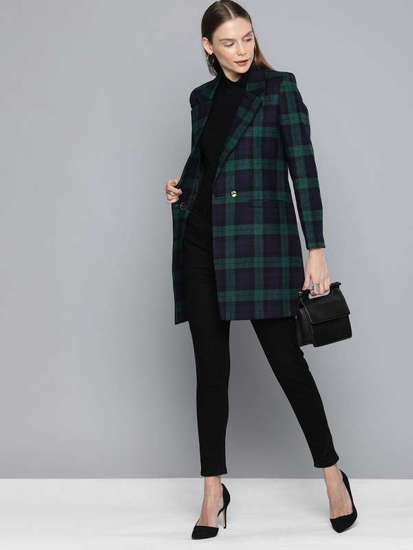 Blazer for women on myntra clearance