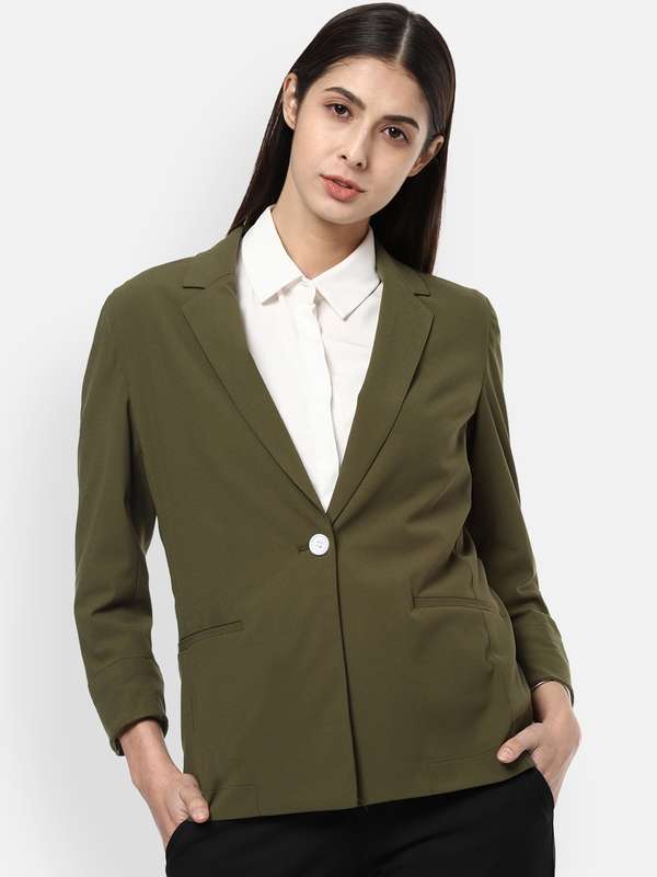 dark olive green blazer