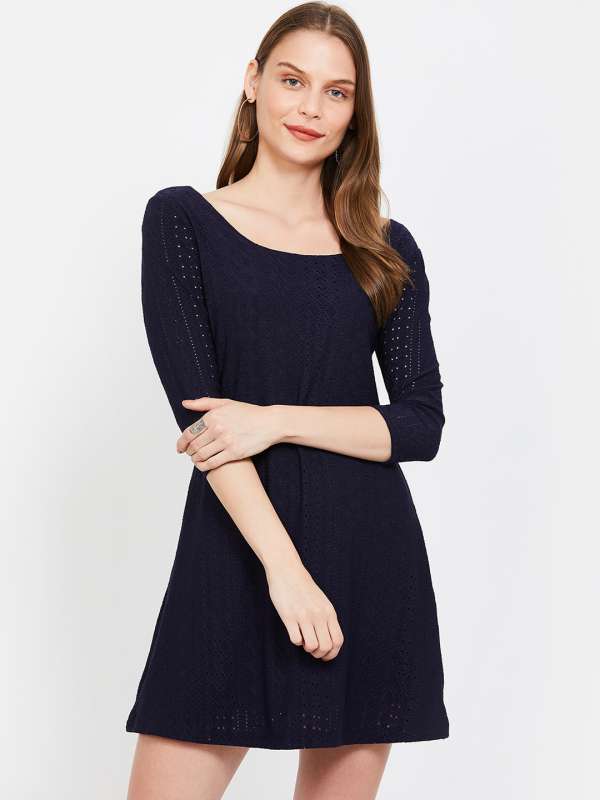 Ginger By Lifestyle Navy Blue Clothing Buy Ginger By Lifestyle Navy Blue Clothing Online In India