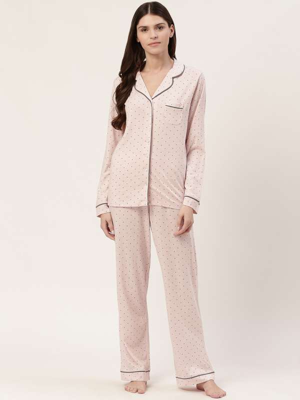 night pants for womens myntra