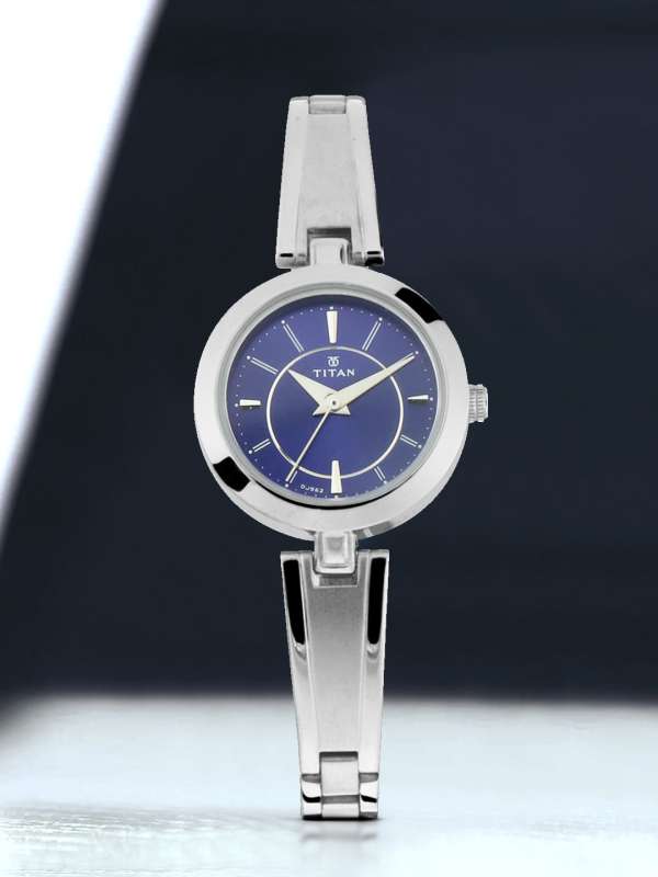Titan blue dial on sale watch