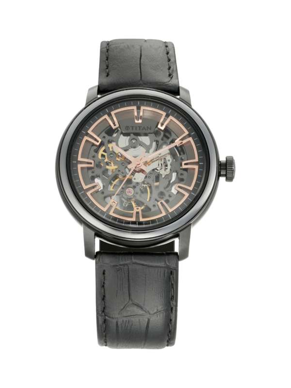 Titan skeleton watches store