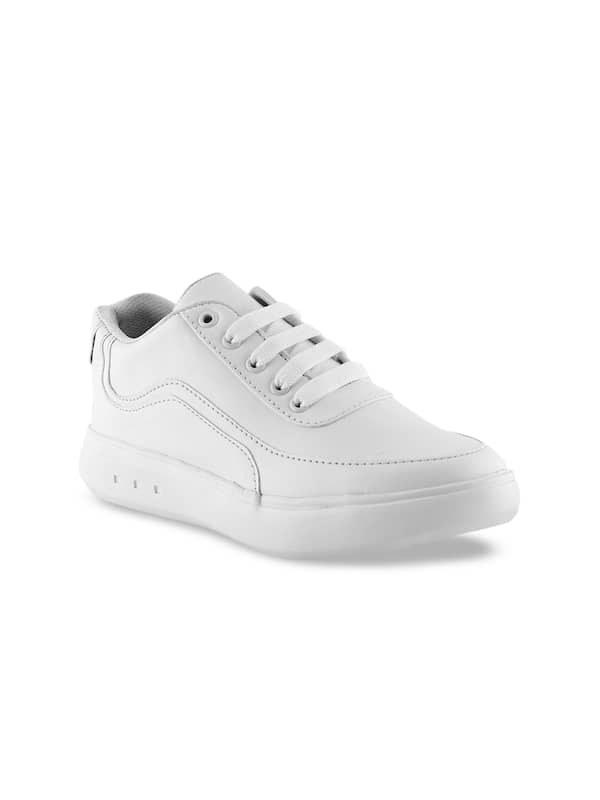 Buy ZAPATOZ Women White Sneakers 