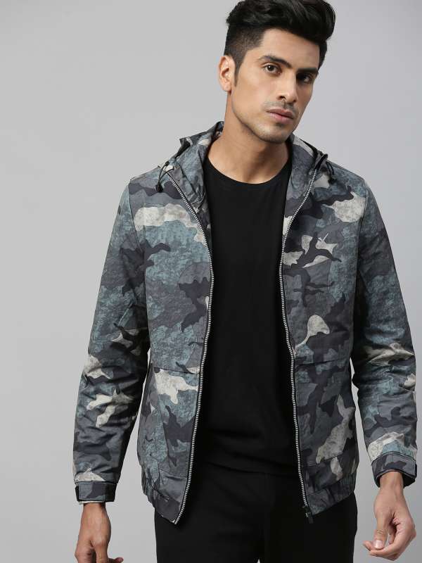 mens jackets in myntra