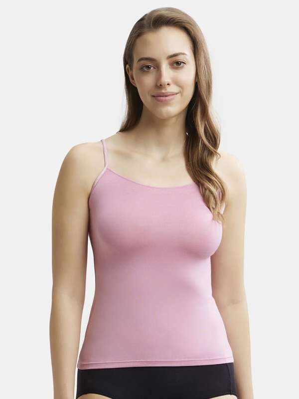 Jockey Women's Undershirt Supersoft Camisole, Pink Pearl, Small