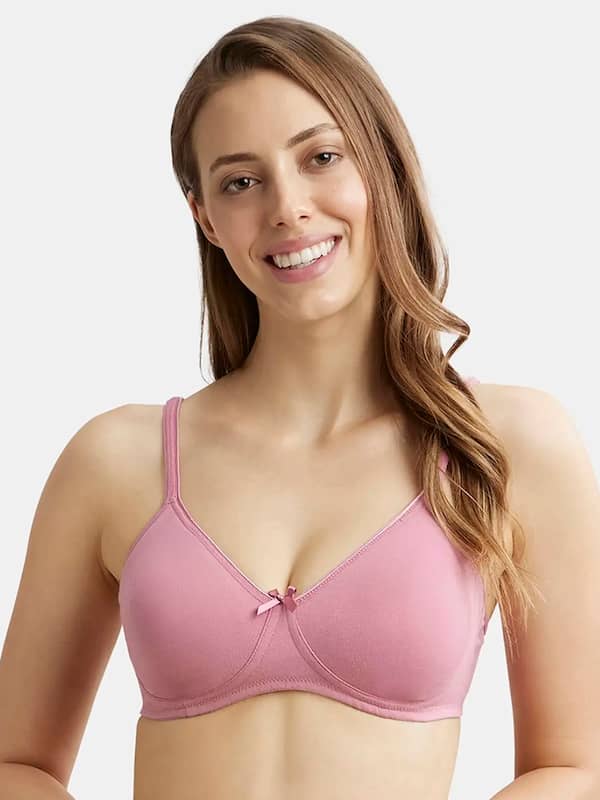 Buy Lovable Women Non Padded & Non Wired Sports Bra ( Light Pink _