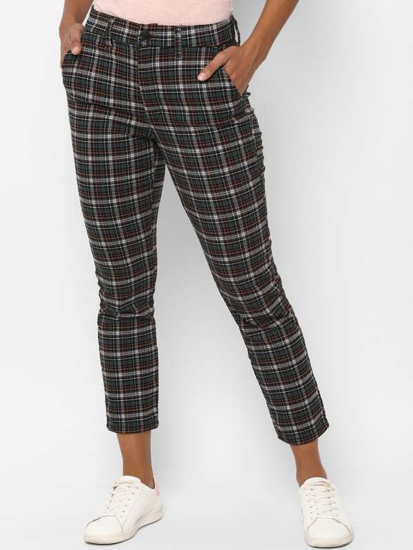 American eagle cheap outfitters plaid pants