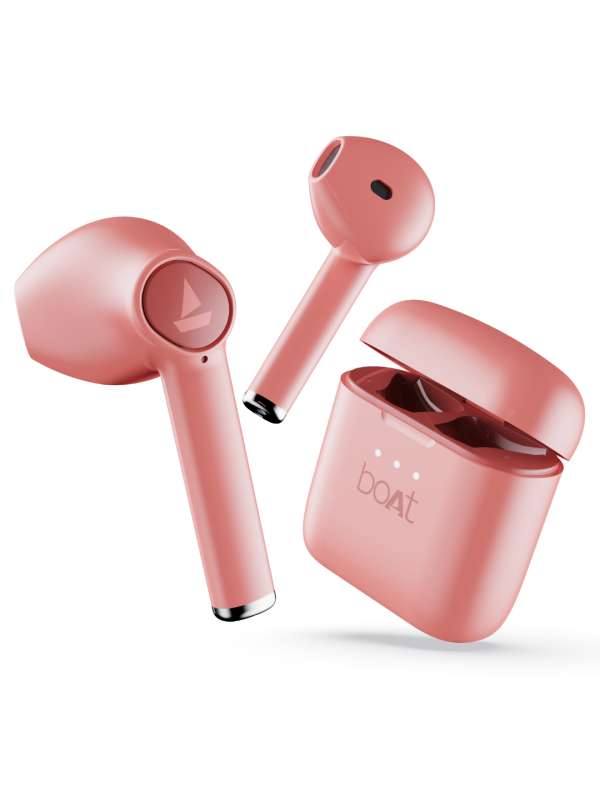 Boat Pink Headphones Buy Boat Pink Headphones online in India
