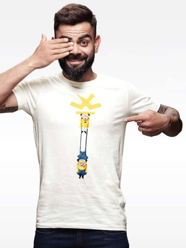 Minion t shirt myntra top