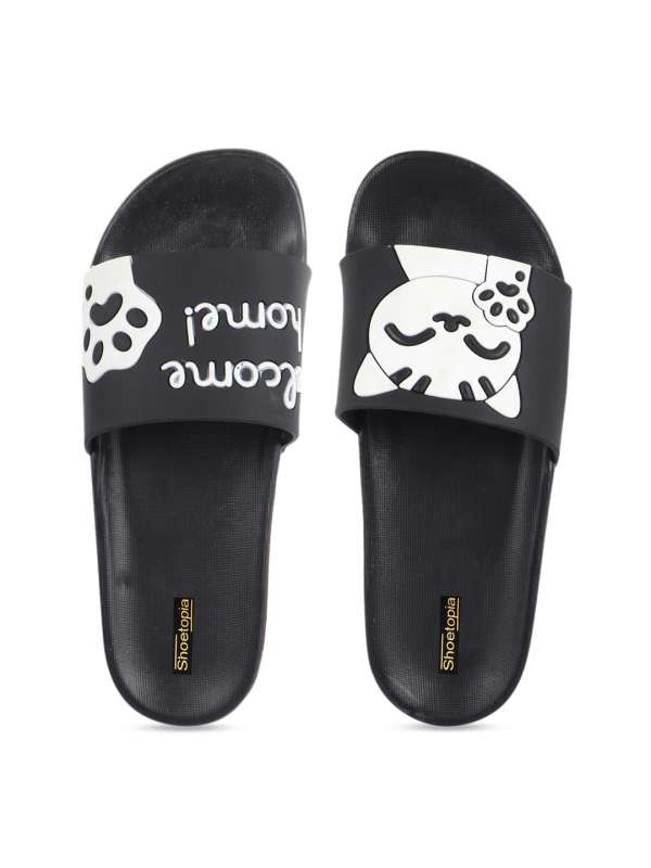 girls slip on slippers