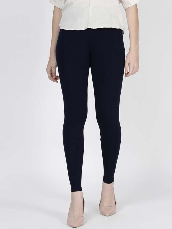 Buy NGT Navy Blue Super Soft Cotton Ankle Length Leggings for Women And  Girls (XL) Online at Best Prices in India - JioMart.