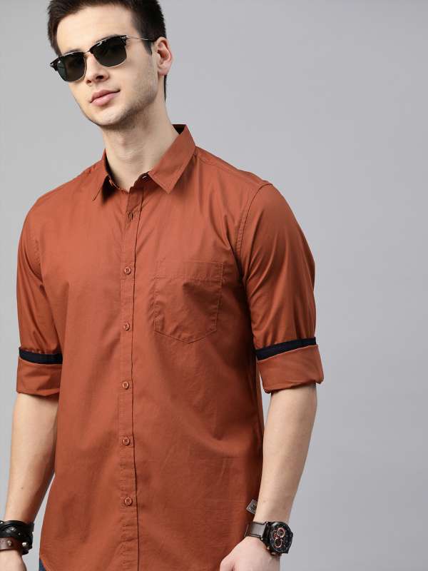 Rust cheap colour shirt