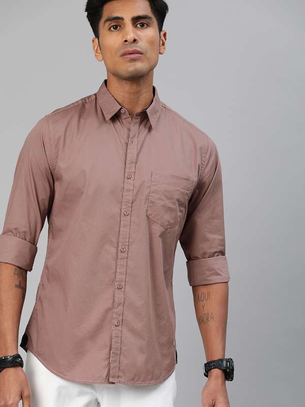 Mauve color shirt clearance