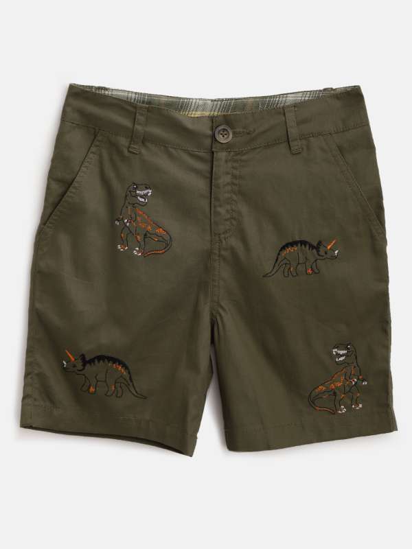 Embroidered shorts india deals