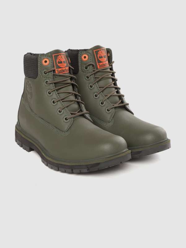 timberland mens slim boots olive