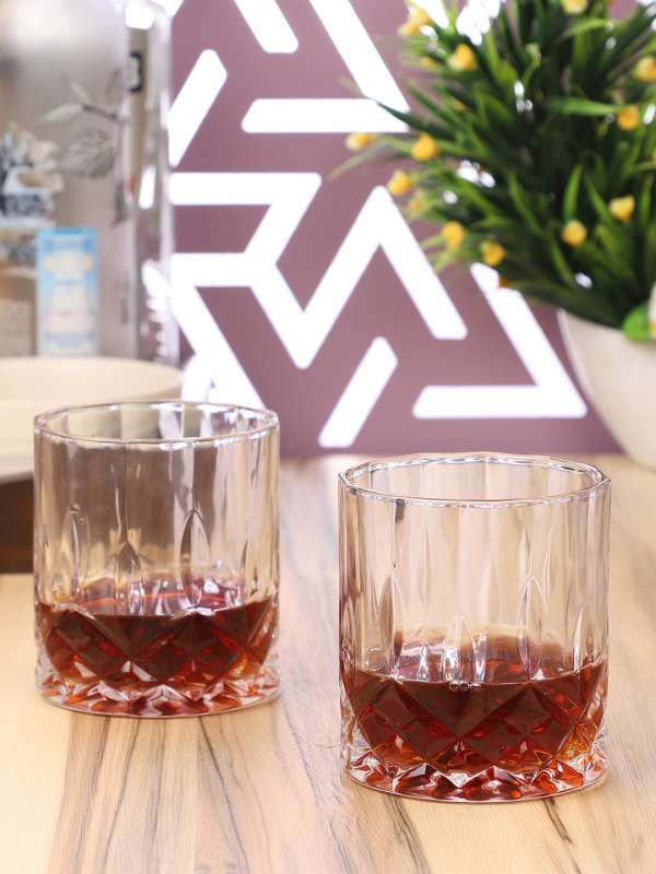 Glassware Set - Buy Whiskey Glass Set Online in India