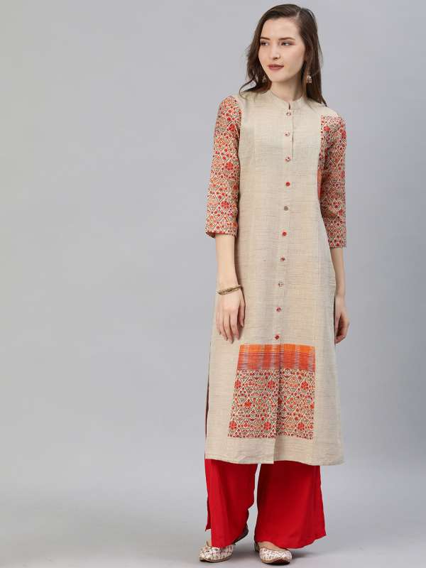 Khadi silk kurtis online on sale