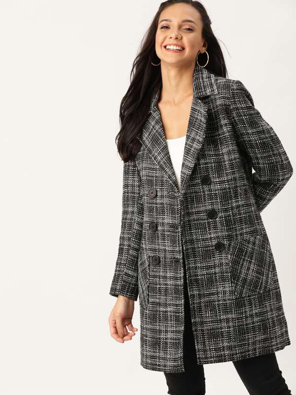 womens blazer myntra