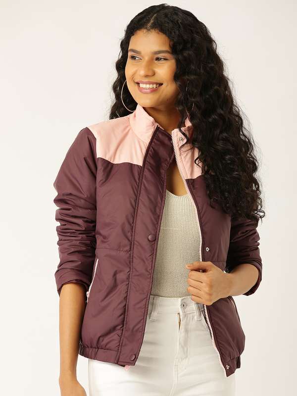 berry colour jacket