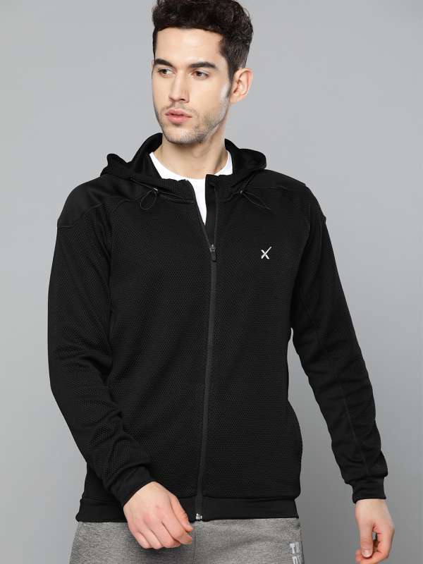 mens hoodies myntra
