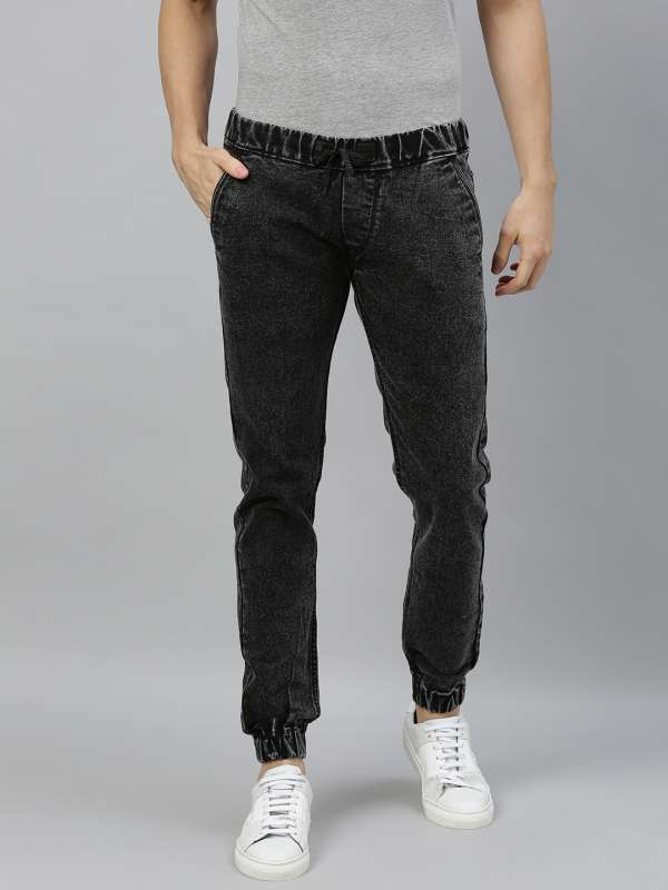 Buy Shadow Grey Stone Washed Jeans Online in India -Beyoung