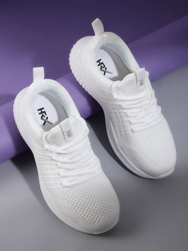 white sports shoes for women