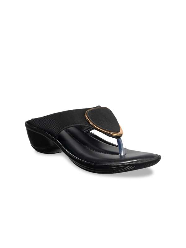 khadims black heels