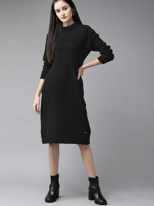 myntra sweater dress