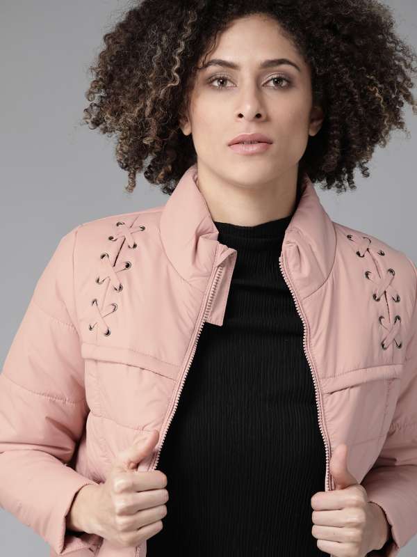 Pink lace jacket online