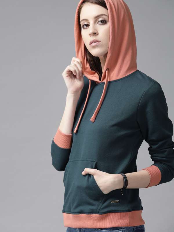 Myntra hoodies for women