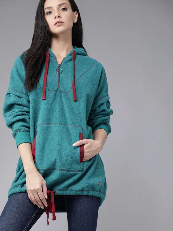 sweatshirt for womens online myntra