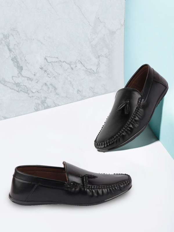 Black Tassel Loafers Buy Black Tassel Loafers online in India