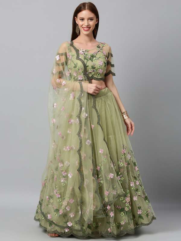 wedding lehenga on myntra