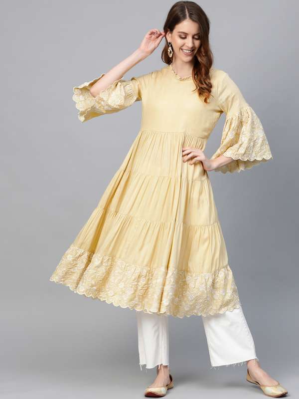 Myntra ladies frock hot sale