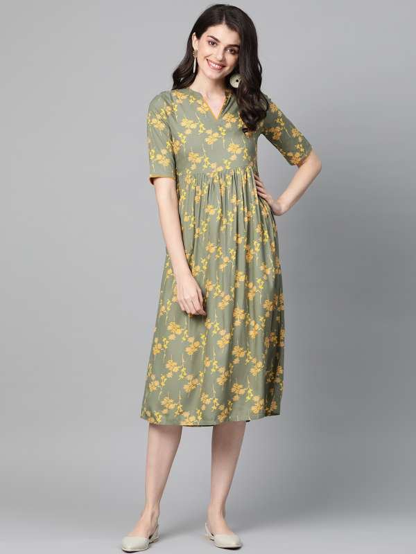 indo western dresses for womens myntra