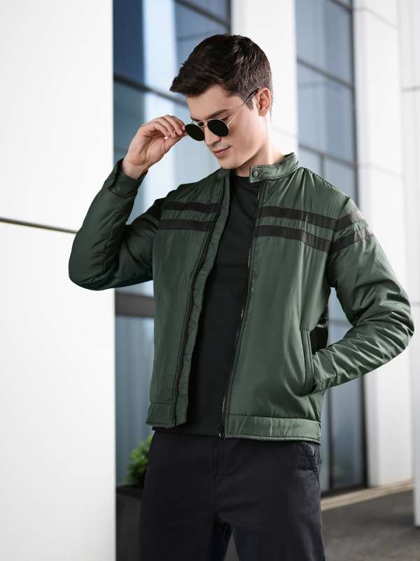 Invictus Olive Solid Casual Jacket 4831023.htm Buy Invictus