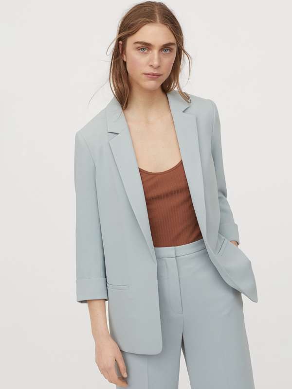 womens blazer myntra