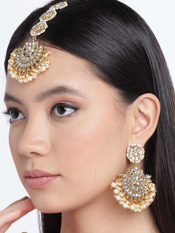 Sia Art Jewellery Maharani Necklace Set With Maang Tika 3490308